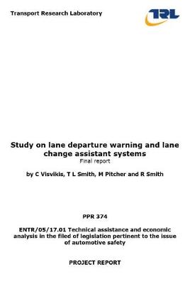 Book cover for Study on lane departure warning and lane change assistant systems