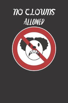 Book cover for No clowns allowed