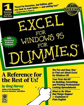 Book cover for Excel for Windows 95 For Dummies