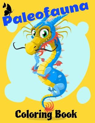 Book cover for Paleofauna Coloring Book