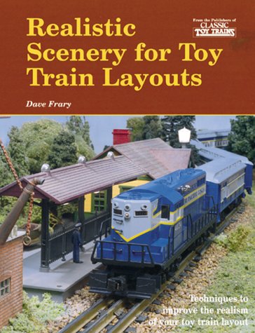 Book cover for Realistic Scenery for Toy Train Layouts