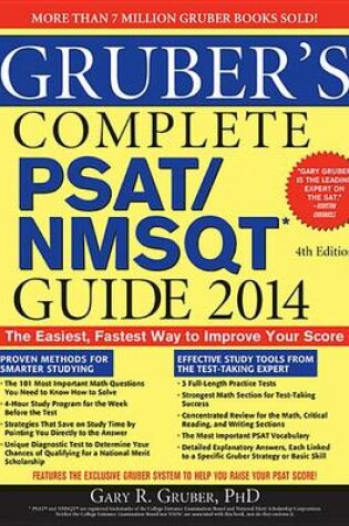 Cover of Gruber's Complete PSAT/NMSQT Guide 2014