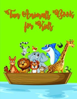 Book cover for Fun Animals Book for kids