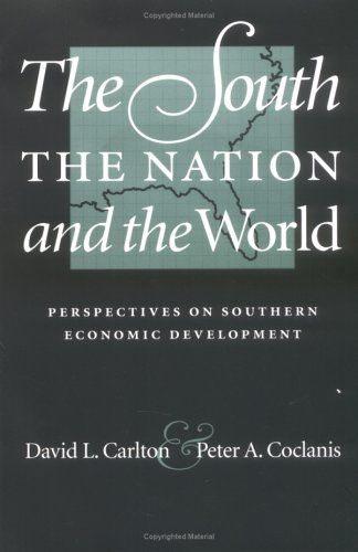 Book cover for The South, the Nation and the World