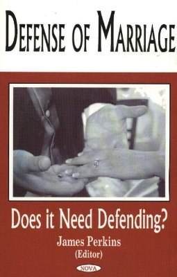 Cover of Defense of Marriage