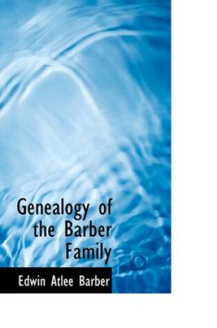 Cover of Genealogy of the Barber Family