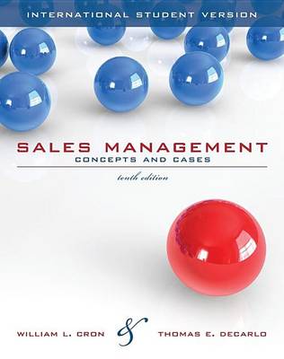 Book cover for Sales Management