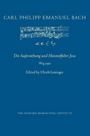 Cover of Die Auferstehung und Himmelfahrt Jesu