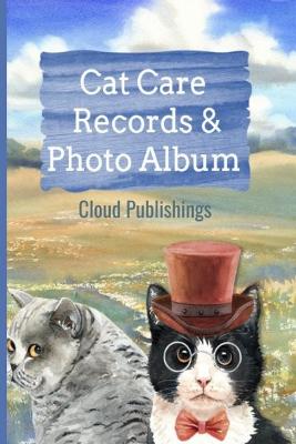 Book cover for Cat Care Records & Photo Album