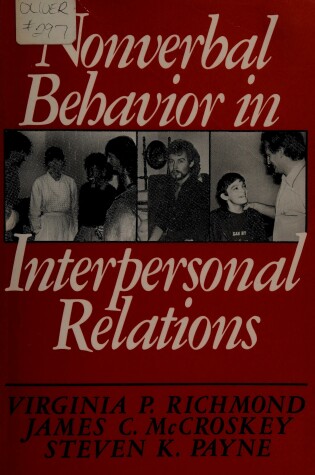 Cover of Nonverbal Behaviour in Interpersonal Relations