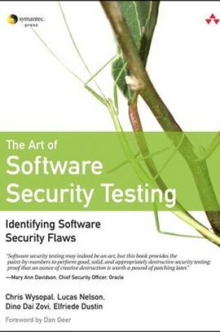 Cover of The Art of Software Security Testing