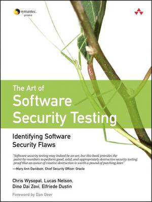 Book cover for The Art of Software Security Testing