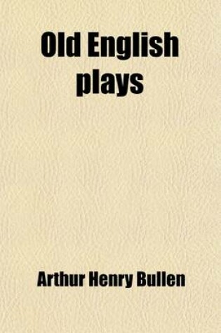 Cover of Old English Plays (Volume 2)