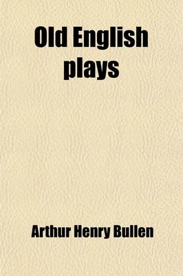 Book cover for Old English Plays (Volume 2)