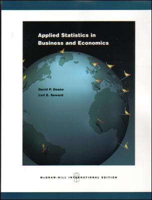 Book cover for Applied Statistics in Business and Economics with St CDRom