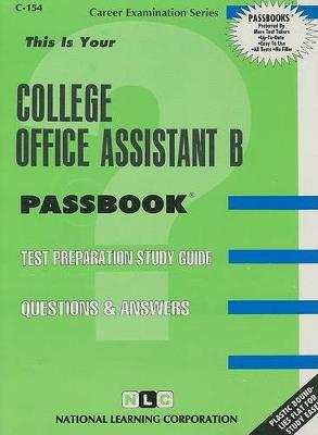 Book cover for College Office Assistant B