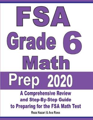 Book cover for FSA Grade 6 Math Prep 2020