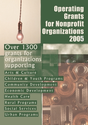 Cover of Operating Grants for Nonprofit Organizations 2005