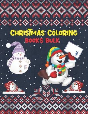 Book cover for Christmas Coloring Books Bulk