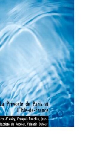 Cover of La PR Voste de Paris Et L'Isle-de-France