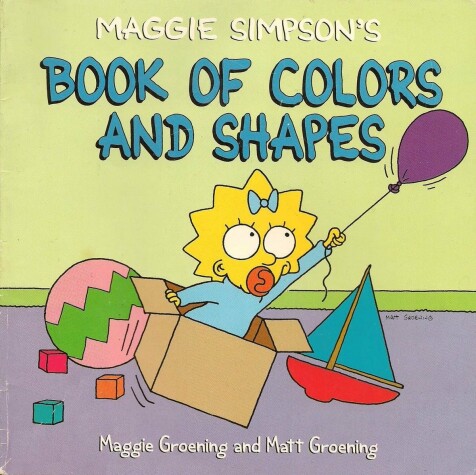 Book cover for Maggie Simpson's Book of Colors and Shapes