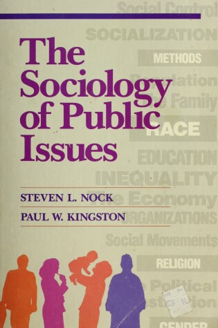 Cover of The Sociology of Public Issues