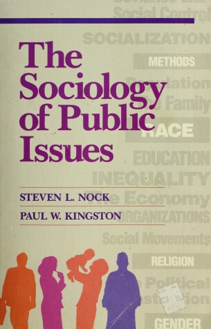 Book cover for The Sociology of Public Issues