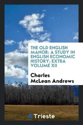 Book cover for The Old English Manor