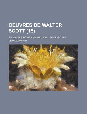 Book cover for Oeuvres de Walter Scott (15)