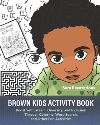 Book cover for Brown Kids Activity Book