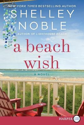 Book cover for A Beach Wish [Large Print]