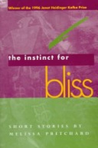 Cover of The Instinct for Bliss