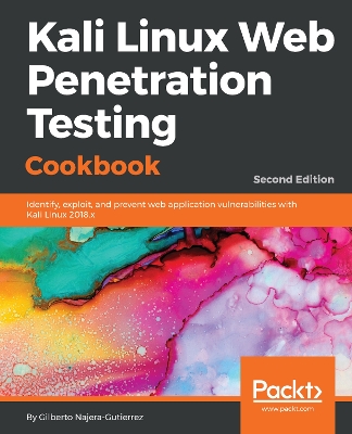 Book cover for Kali Linux Web Penetration Testing Cookbook