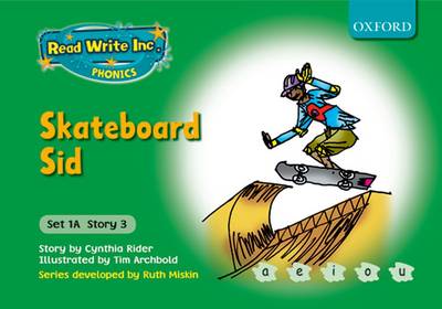 Book cover for Read Write Inc Phonics Fiction Green Set 1A Skateboard Sid