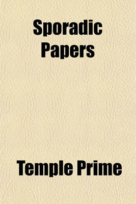 Book cover for Sporadic Papers