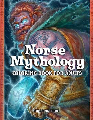 Book cover for Norse Mythology Coloring Book for Adults