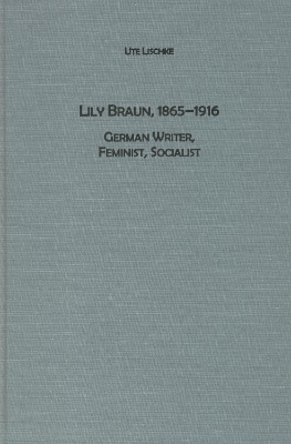Book cover for Lily Braun (1865-1916)