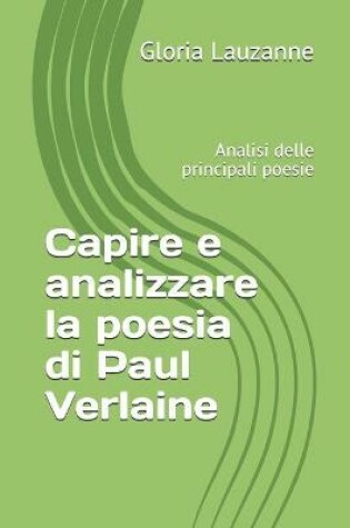 Cover of Capire e analizzare la poesia di Paul Verlaine