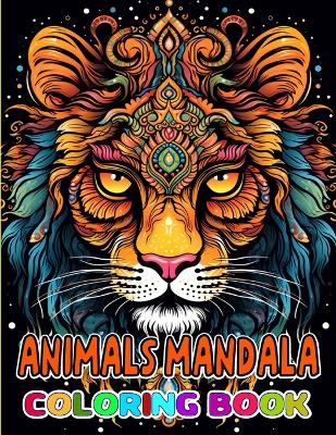 Book cover for Animals Mandala Coloring book