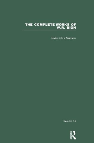 Cover of The Complete Works of W.R. Bion
