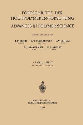 Book cover for Fortschritte der Hochpolymeren-Forschung / Advances in Polymer Science