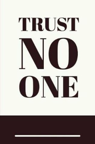 Cover of Trust No One