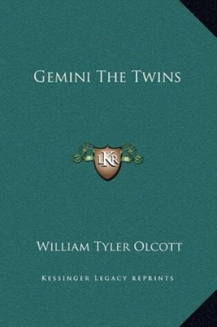 Cover of Gemini The Twins