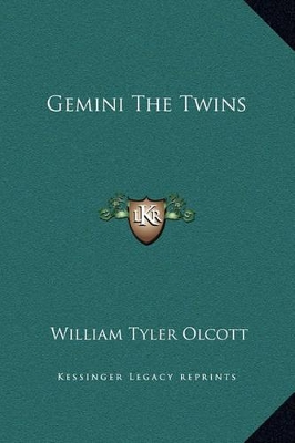 Book cover for Gemini The Twins