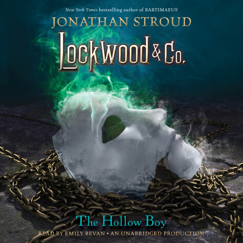 Book cover for Lockwood & Co., Book 3: The Hollow Boy