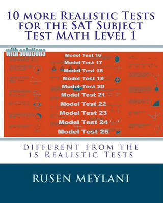 Book cover for 10 more Realistic Tests for the SAT Subject Test Math Level 1
