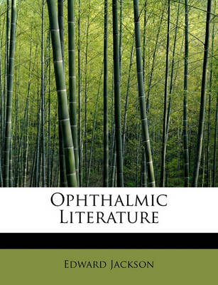 Book cover for Ophthalmic Literature