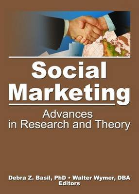 Cover of Social Marketing: Advances in Research and Theory