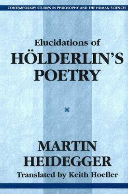 Book cover for Elucidations of Holderin's Poetry