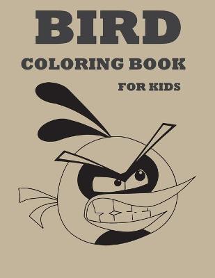 Book cover for Bird Coloring Book for Kids